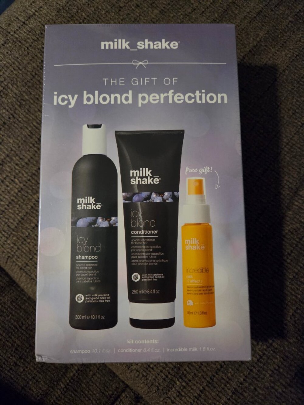 Icy Blonde Perfection Milk Shake